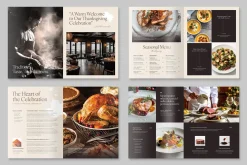 Thanksgiving Brochure Template