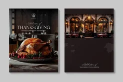 Thanksgiving Brochure Template