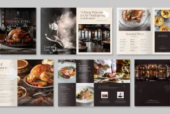Thanksgiving Brochure Template
