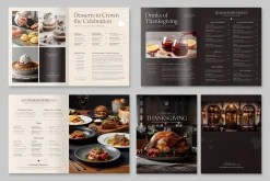 Thanksgiving Brochure Template