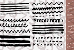 The Art Vector Ink Brushes Pack