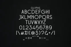 The Ghones Monoline Vintage Font