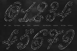 The Ash Forged Textured Script