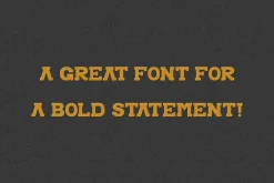 The Blocky Font