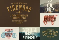 The Complete Rustic Fonts Collection