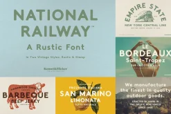 The Complete Rustic Fonts Collection