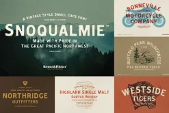 The Complete Rustic Fonts Collection