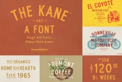 The Complete Rustic Fonts Collection