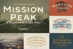 The Complete Rustic Fonts Collection