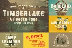The Complete Rustic Fonts Collection