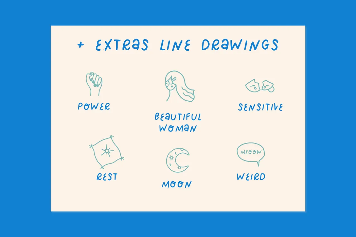 The Cute Handwritten Font Bundle