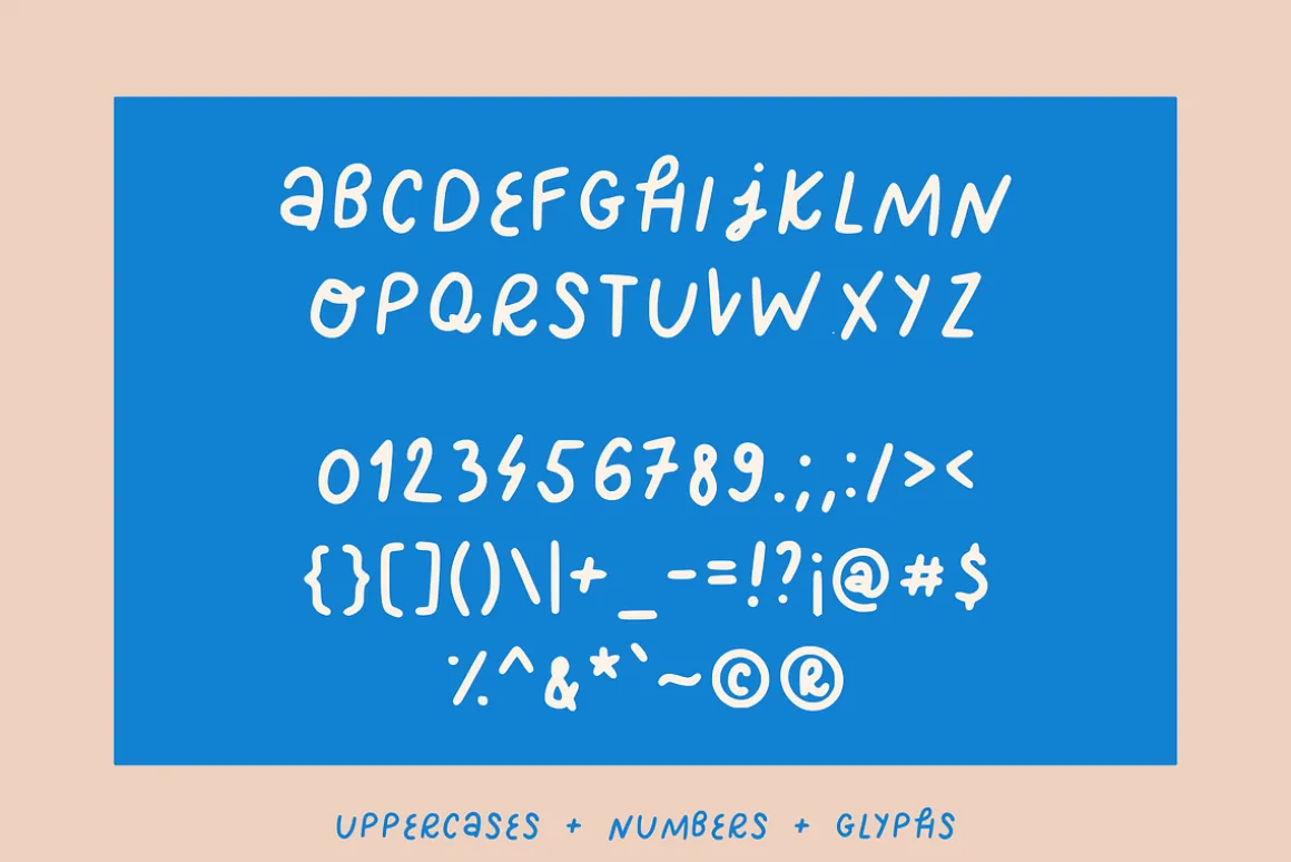 The Cute Handwritten Font Bundle