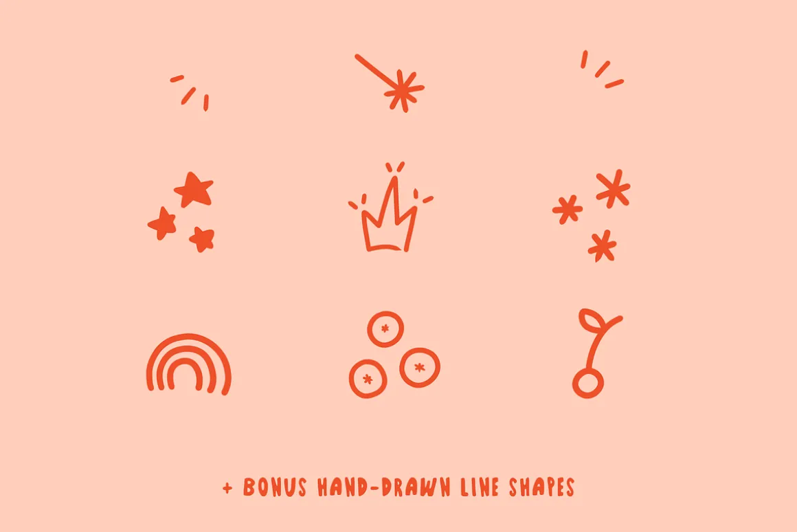 The Cute Handwritten Font Bundle