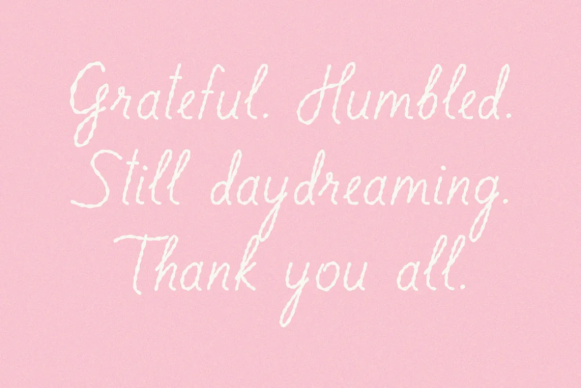 The Daydreamer Romantic Font DUO