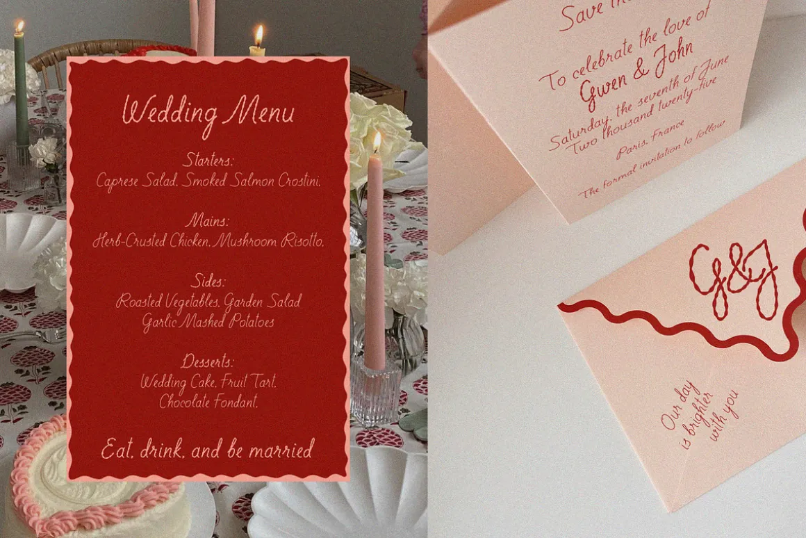 The Daydreamer Romantic Font DUO
