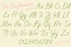 The Daydreamer Romantic Font DUO