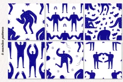 The Dudes | Abstract figures