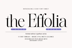 The Effolia | 9-Weight Classy Family