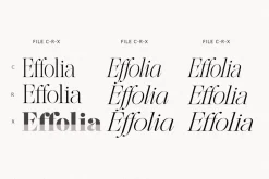 The Effolia | 9-Weight Classy Family