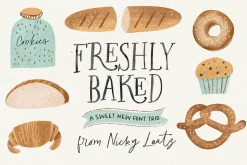 The Freshly Baked Font Trio & Dings