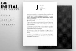 The Initial - Letterhead Template