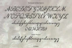 The Keepsake Vintage Script Font