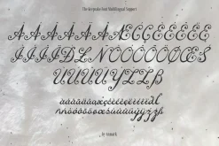 The Keepsake Vintage Script Font