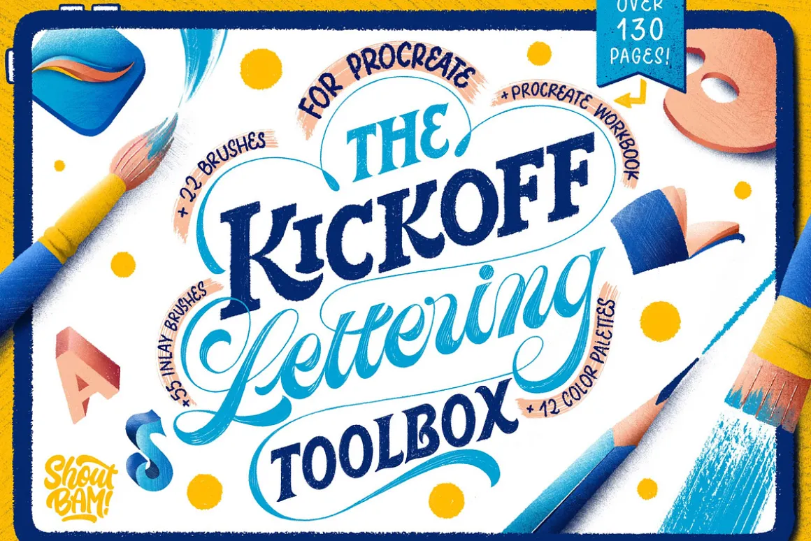 The KickOff Lettering Toolbox