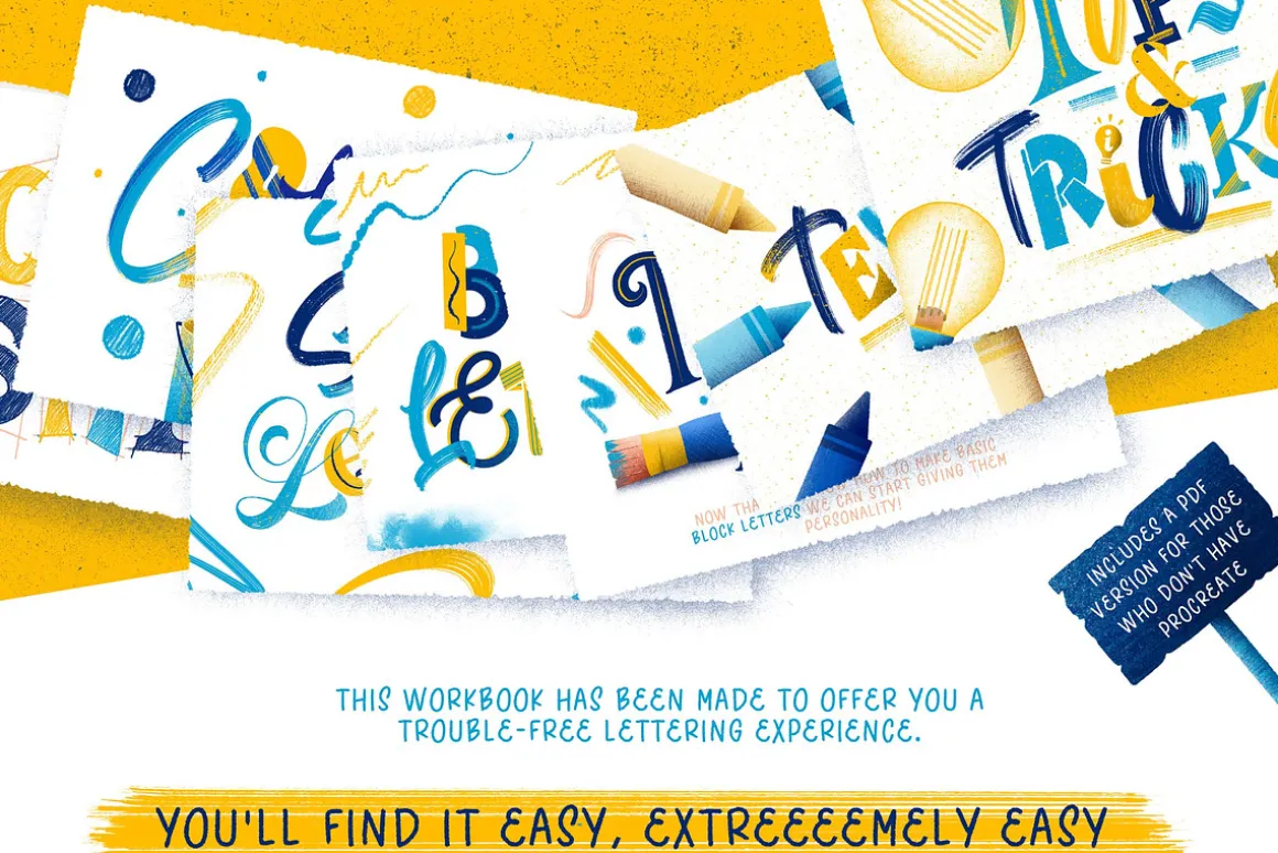 The KickOff Lettering Toolbox