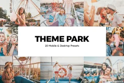 20 Theme Park Lightroom Presets LUTs