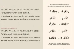 The Minimalist | Handwritten Font