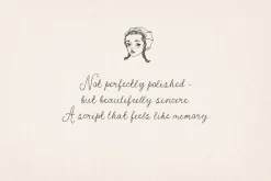 The Paper Doll Vintage Romantic Font