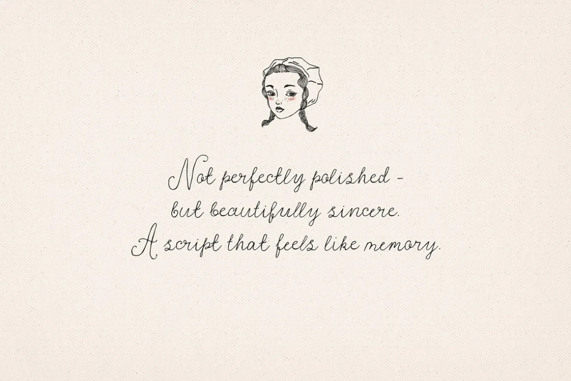 The Paper Doll Vintage Romantic Font