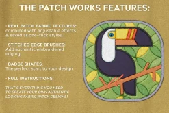 The Patch Works - Fabric Badge Maker