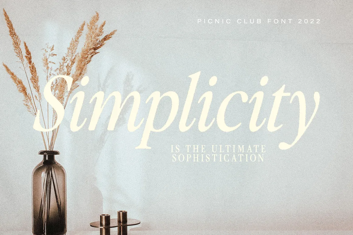 The Picnic Club 11 Fonts