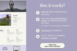Therapist Squarespace Template