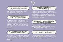 Therapist Squarespace Template