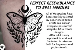 The Real Needles Tattoo Brushes
