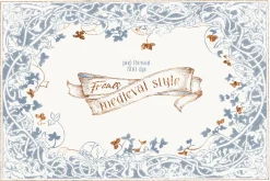 The romantic Middle Ages clipart set