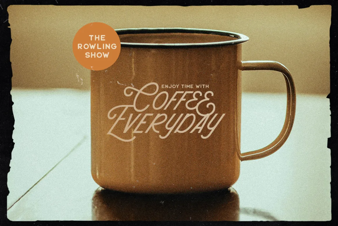 The Rowling Show Monoline Sans