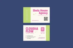 The Shela House Agency Business Card
