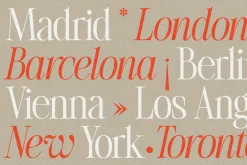 The Silver Editorial Serif Font