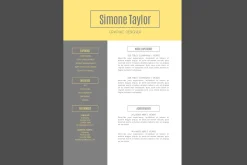 The Simone Resume Pack