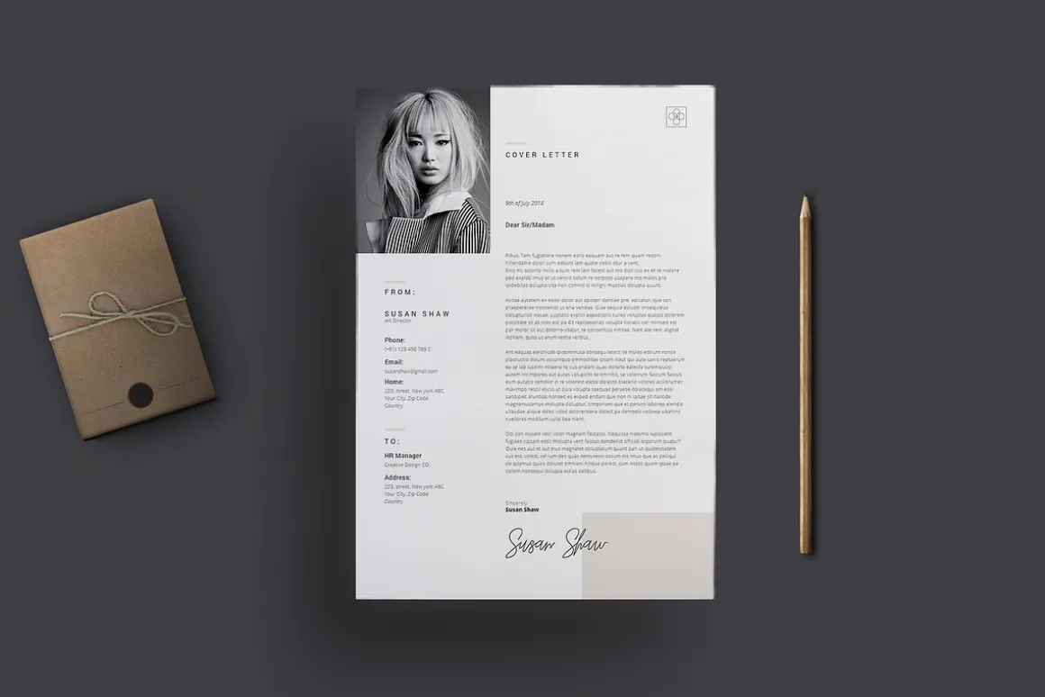 Theta Resume Template