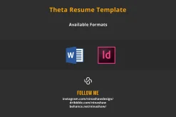 Theta Resume Template