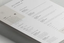 Theta Resume Template