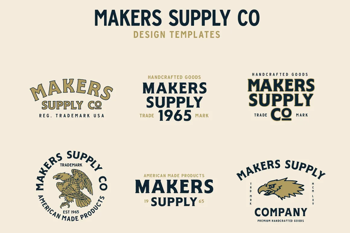 The ULTIMATE Vintage Logo Bundle