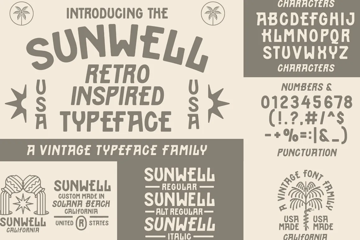 The Western Desert Font Bundle