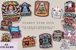 The Zodiac Personality Sticker Set