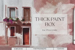 Thick Paint Box for Procreate